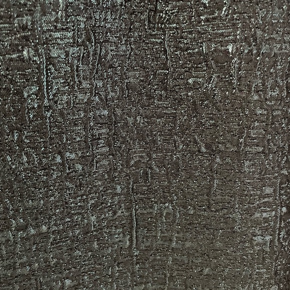 Rickie Freeman for Teri Jon Green Off-the-Shoulder Metallic Green Cocktail Dress - Picture 5 of 5